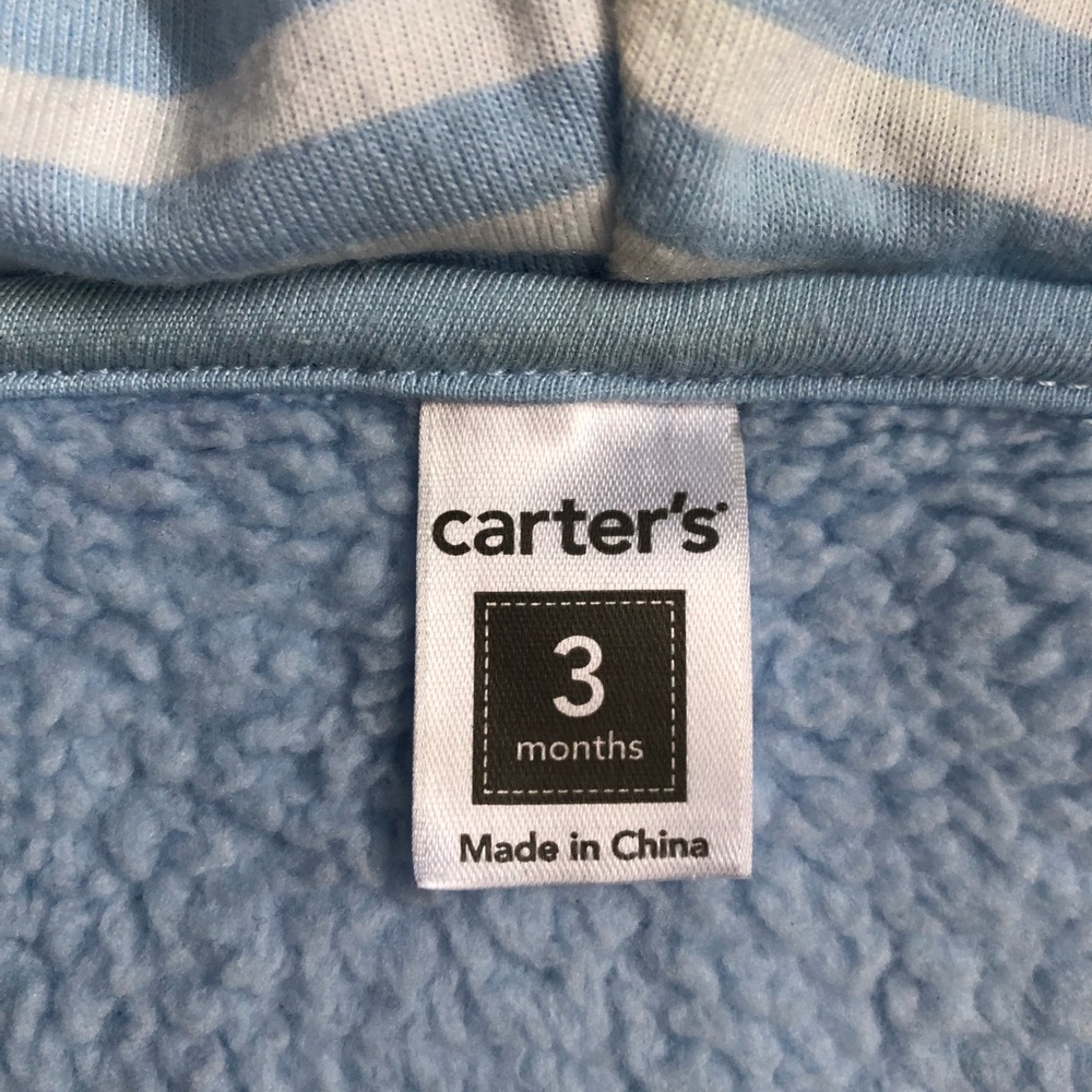 Carters Fluffy Baby Jacket - Picture 3 of 4